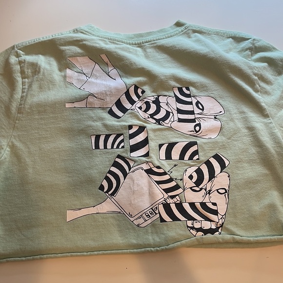 Chrome hearts cropped top small minty green color - Picture 5 of 5